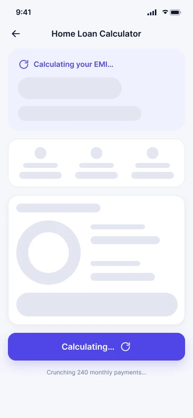 Calculating screen