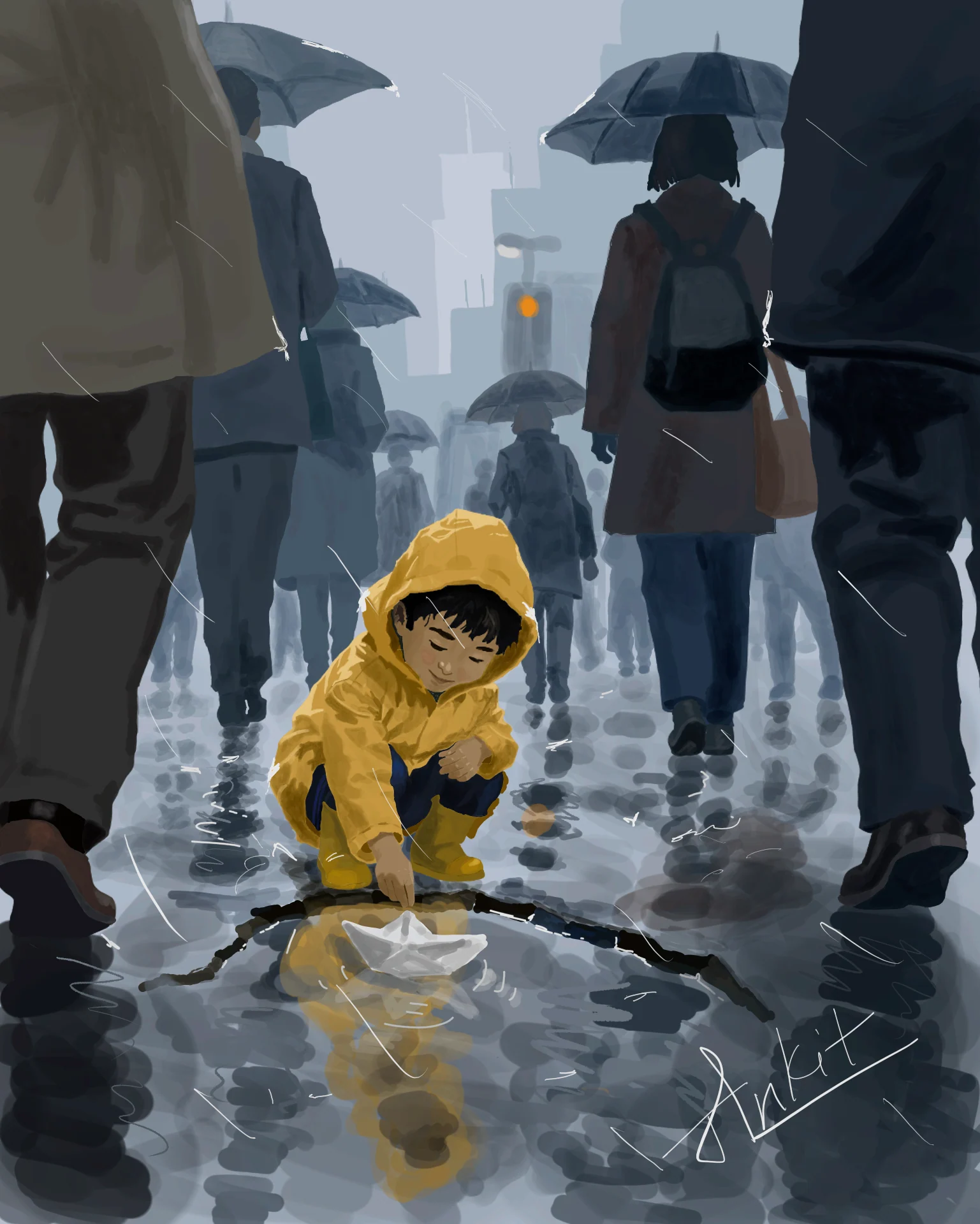 Yellow Raincoat
